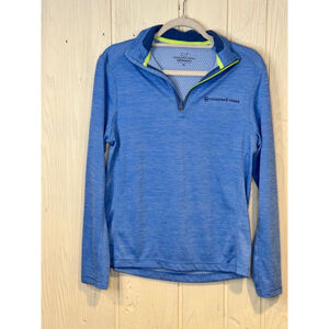 Men's Vineyard Vines Performance Pullover XS Blue